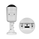 IP камера BCS-P-PTIP1x5FWR2-Ai1, Panoramic, 5MP, 1.68mm, IR LED, SD, Mic, PoE